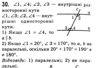 Завдання № 30 - 1. Чотирикутник та його елементи - ГДЗ Геометрія 8 клас А.Г. Мерзляк, В.Б. Полонський, М.С. Якір 2008