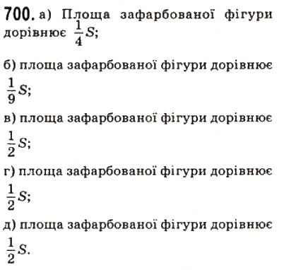 Завдання № 700 - 21. Площа паралелограма - ГДЗ Геометрія 8 клас А.Г. Мерзляк, В.Б. Полонський, М.С. Якір 2008
