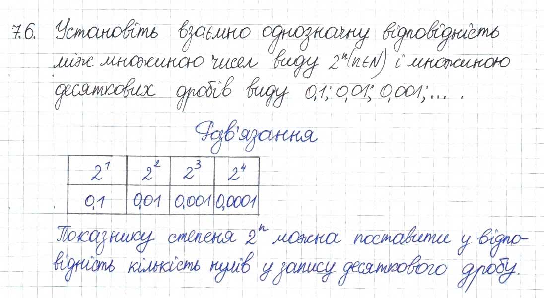 Завдання № 6 - 7. Нескінченні множини. Зліченні множини - ГДЗ Алгебра 8 клас А.Г. Мерзляк, В.Б. Полонський, M.С. Якір 2016 - Поглиблений рівень вивчення