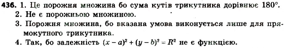 Завдання № 436 - § 2. Квадратні корені. Дійсні числа - ГДЗ Алгебра 8 клас А.Г. Мерзляк, В.Б. Полонський, M.С. Якір 2016