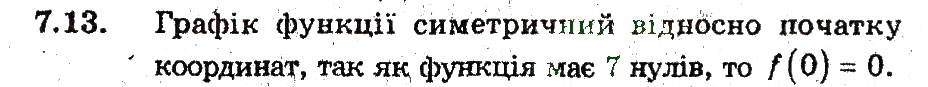 Завдання № 13 - 7. Парні і непарні функції - ГДЗ Алгебра 9 клас А.Г. Мерзляк, В.Б. Полонський, М.С. Якір 2009 - Поглиблений рівень вивчення