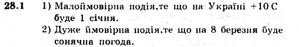 Завдання № 1 - 28. Частота та ймовірність випадкової події - ГДЗ Алгебра 9 клас А.Г. Мерзляк, В.Б. Полонський, М.С. Якір 2009 - Поглиблений рівень вивчення