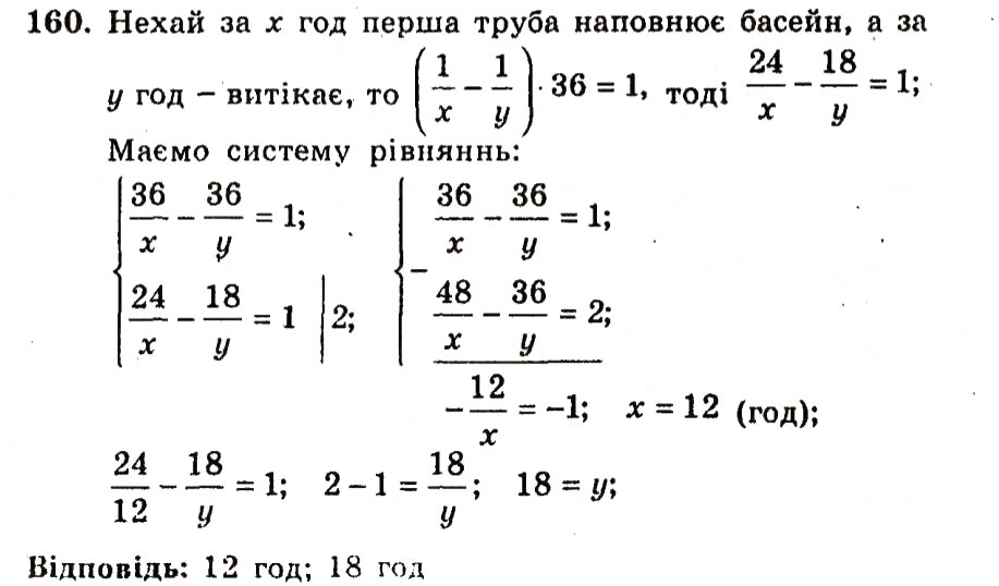 Завдання № 160 - Варіант 3 - ГДЗ Алгебра 9 клас А.Г. Мерзляк, В.Б. Полонський, Ю.М. Рабінович, M.С. Якір 2010 - Збірник задач і контрольних робіт
