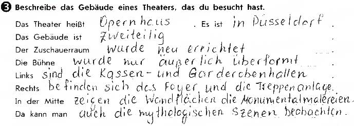 Завдання № ст19вп3 - Lektion 2. Teater und Kino - ГДЗ Німецька мова 9 клас С.І. Сотникова, Г.В. Гоголєва 2017 - Робочий зошит