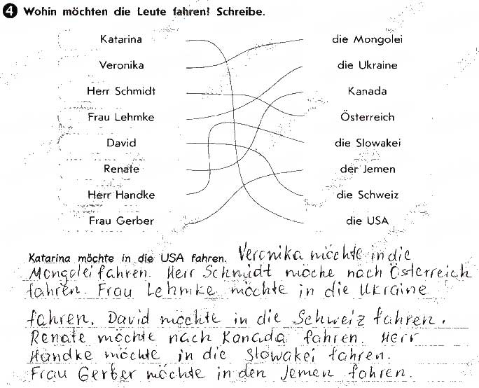 Завдання № ст81вп4 - Lektion 6. Reisen - ГДЗ Німецька мова 9 клас С.І. Сотникова, Г.В. Гоголєва 2017 - Робочий зошит