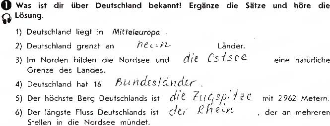 Завдання № ст83вп1 - Lektion 7. Deutschsprachige Länder - ГДЗ Німецька мова 9 клас С.І. Сотникова, Г.В. Гоголєва 2017 - Робочий зошит