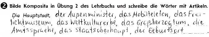 Завдання № ст92вп2 - Lektion 7. Deutschsprachige Länder - ГДЗ Німецька мова 9 клас С.І. Сотникова, Г.В. Гоголєва 2017 - Робочий зошит