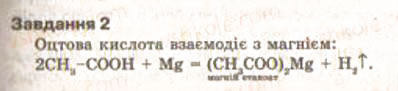 Завдання № 2 - § 29. Експериментальне дослідження властивостей оцтової кислоти. Практична робота 4 - ГДЗ Хімія 9 клас О.Г. Ярошенко 2009