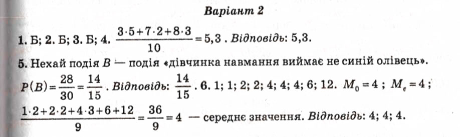 Завдання № СР14 - Самостійні роботи - ГДЗ Алгебра 9 клас О.І. Каплун 2009 - Тест-контроль