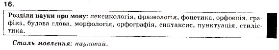 Завдання № 16 - ВСТУП - ГДЗ Українська мова 9 клас О.П. Глазова, Ю.Б. Кузнецов 2009