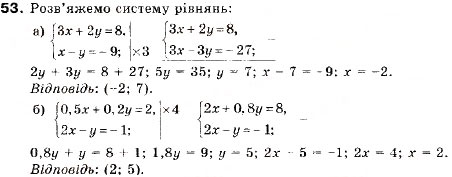 Завдання № 53 - 2. Властивості числових нерівностей - ГДЗ Алгебра 9 клас В.Р. Кравчук, Г.М. Янченко, М.В. Підручна 2009