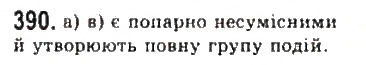 Завдання № 390 - § 8. Елементи теорії імовірностей - ГДЗ Алгебра 9 клас Ю.І. Мальований, Г.М. Литвиненко, Г.М. Возняк 2009